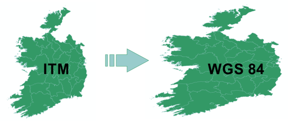 Itm Map Reproject a Polygon Shapefile using PyShp and PyProj | Geospatiality
